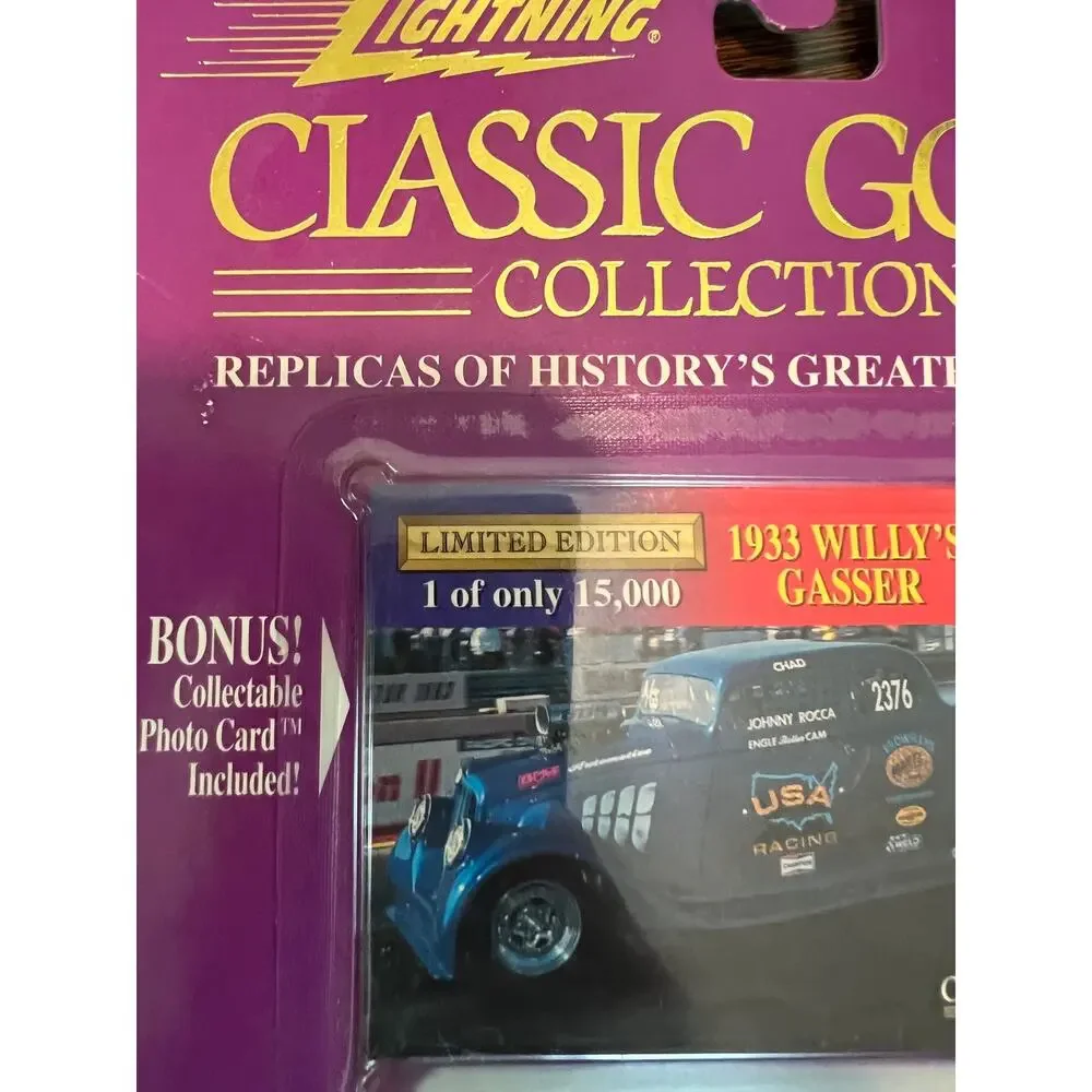 Johnny Lightning Classic Gold Collection 1933 Willy's Gasser Limited Ed 1/15000